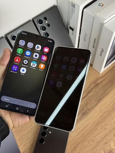 deco e4: Samsung Galaxy S23, Б/у, 256 ГБ, цвет - Белый, 1 SIM, eSIM — 6