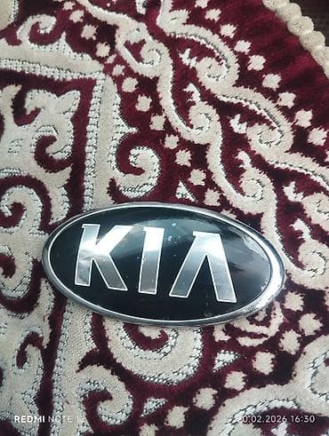 м значок бмв: Эмблема/шильдик KIA овальной формы. - Цвет: черный фон, хромированная — 1