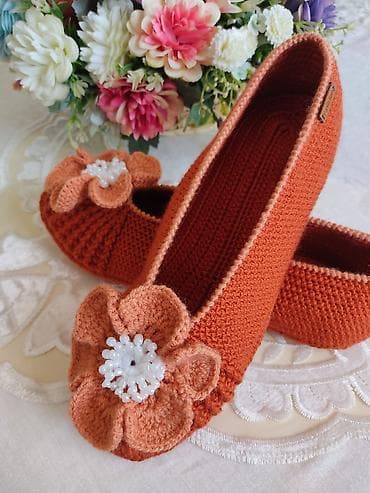 тапочки крокс: Домашние тапочки, 38, Новый, цвет - Оранжевый, Самовывоз — 4