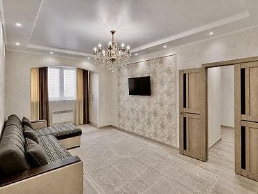 кызыл кия кыз: 1 бөлмө, 45 м², 7 кабат, Дизайнердик ремонт — 2