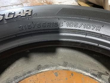 Транспорт: Шины 215 / 65 / R 16, Лето, Б/у, 1 шт, Легкий коммерческий транспорт (C/LT), Япония, GoodYear — 4