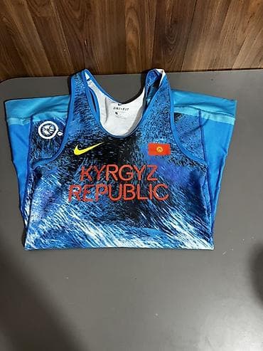 Спортивная майка Nike Dri-FIT для единоборств/борьбы (национальная