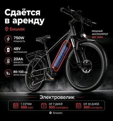 jet ski: 🚴‍♂️ Электровелосипеды в аренду | Бишкек Сдаю в аренду мощные — 1