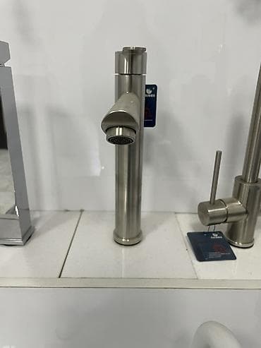 Однорычажный Смеситель для раковины, Новый, Материал: Нержавейка, Самовывоз, Платная доставка