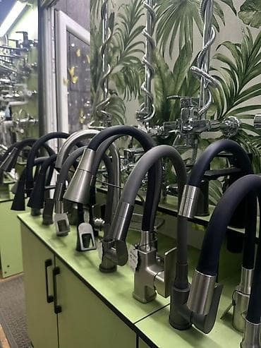 Кухонные смесители с гибким изливом - Современные модели с гибким