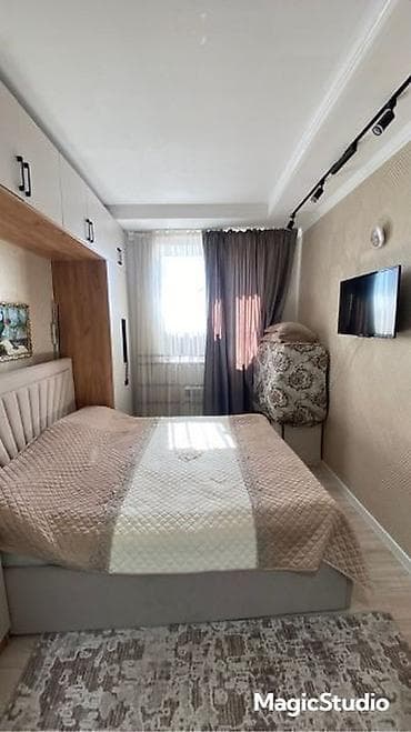 Батирлер: 2 бөлмө, 43 м², Кара-Жыгач ж/м Элитка, 5 кабат, Евро оңдоо — 1