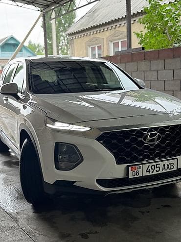 машы: Hyundai Santa Fe: 2019 г., 2 л, Автомат, Дизель — 2