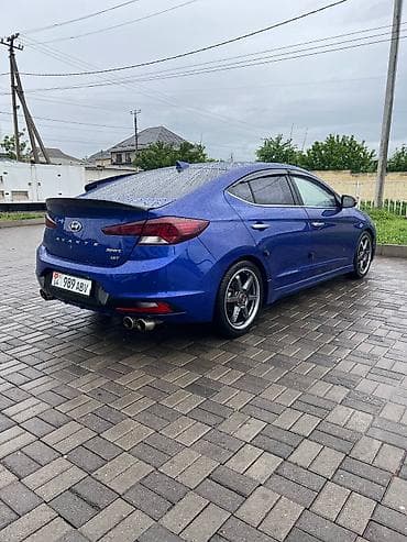 silver sport: Hyundai Avante: 2019 г., 1.6 л, Автомат, Бензин — 2