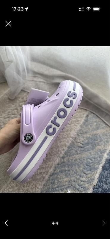 literide crocs: Кроксы Crocs Classic Bae, цвет сиреневый (лавандовый). - Модель — 4