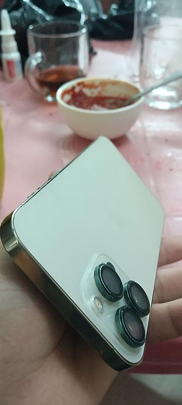 se 4: IPhone 13 Pro Max, Б/у, 512 ГБ, Серебристый, Защитное стекло, 91 % — 4