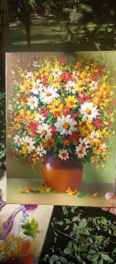картина на холсте: Картины маслом на холсте, ручная работа. В наличии авторские полотна — 7