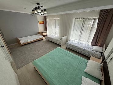 посуточная ош: 2 комнаты, 51 м², Индивидуалка, 2 этаж, Евроремонт — 4