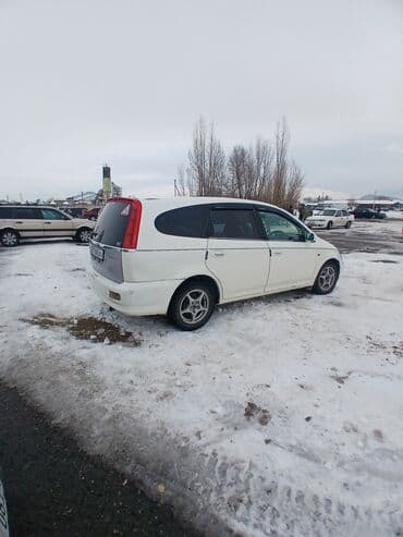 купить фуру с прицепом бу: Honda Stream: 2002 г., 1.7 л, Автомат, Бензин, Минивэн — 2