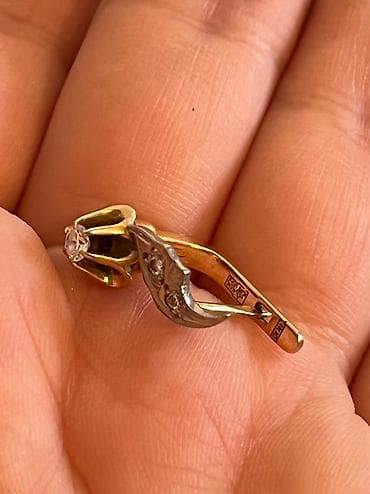 золотые изделия ссср: Бриллиантовые серьги советское золото — 5