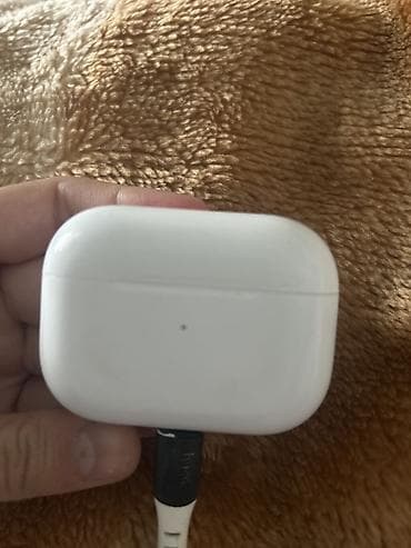 ps3 60: Беспроводные вакуумные наушники, Apple, AirPods Pro, Б/у — 3