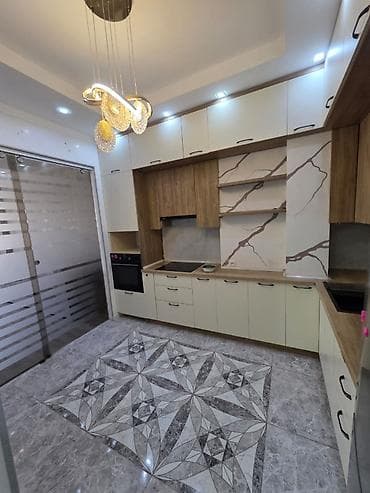 ничего: 3 комнаты, 94 м², Учкун мкр Индивидуалка, 3 этаж, Дизайнерский ремонт — 7