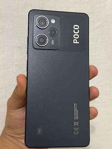 Poco X5 Pro 5G, Б/у, 256 ГБ, цвет - Черный, 2 SIM at lalafo.kg Poco X5 Pro 5G, Б/у, 256 ГБ, цвет - Черный, 2 SIM