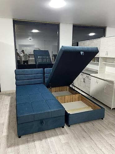 Бир кишилик керебет, Жаңы, Сактоо кутусу менен, Бөлүп төлөө менен, узуну - 2 см