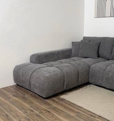 прямые диваны: Угловой диван, C подушками, Трёхместный и более — 3