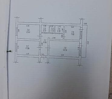 арка дома: 3 комнаты, 72 м², 105 серия, 1 этаж, Евроремонт — 7