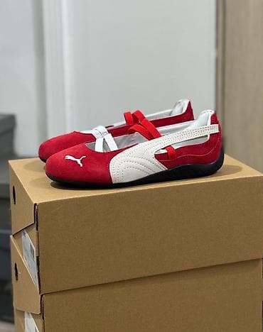 Жеке буюмдар: Кроссовкалар, 36, 37, 38, Puma, Жаңы, түсү - Кызыл, Өзү алып кетүү, Акылуу жеткирүү — 1