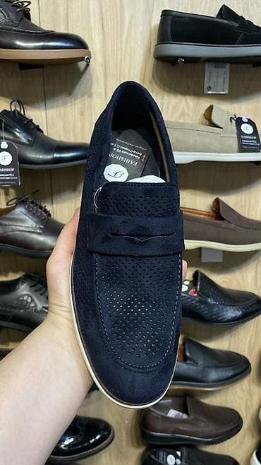 обувь для борьбы: Мужские лоферы с перфорацией - Формат: классические лоферы без — 3