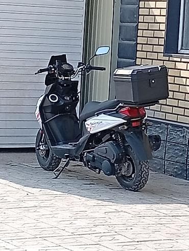 мото скутер: Скутер (мопед) Jinan — городской/универсальный, с яркой передней — 1