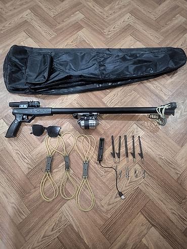 Спорт жана хобби: Арбалетно-резинковая рогатка (тактическая трубка-арбалет) с комплектом — 1