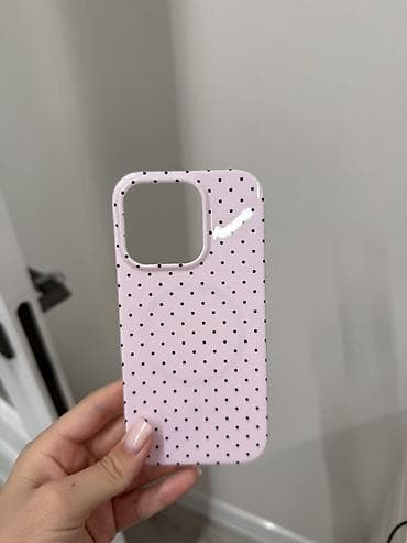 google pixel 4: Чехол для айфон 16 про polka dot купили новый не использовался - — 1