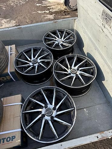 diska 14: Диски R 15 Vossen, Комплект, отверстий - 4, Б/у — 1