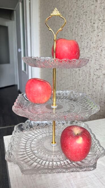 ваза бокал: Продаю стекло, вазы СССР. Листайте Графин 800 мл 400 сом — 3