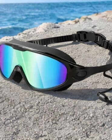 плавательные очки: 1 очки Цвет:синий-🔵 -🥽Очки для плавания — аксессуар, защищающий глаза — 1