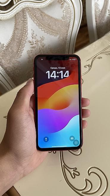купить айфон х в кредит: IPhone Xr, Б/у, 64 ГБ, Красный, 78 % — 3