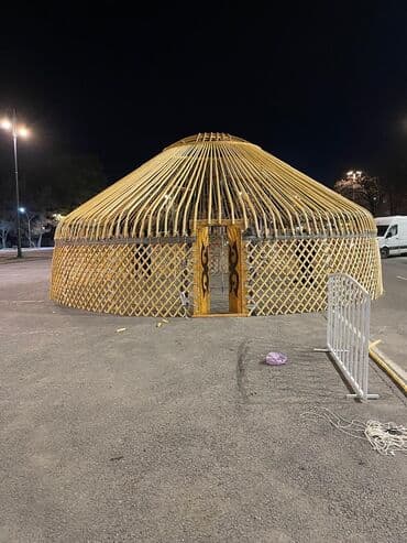 где можно купить палатку для отдыха: Продажа юрты, Каркас Деревянный, 100 баш, Диаметр: 7 метров — 3