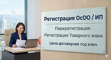 Регистрация ОсОО / ИП и Товарных знаков «под ключ» в Бишкеке! — 1