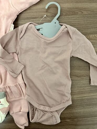 Детская одежда и обувь: Комплект, цвет - Розовый, Новый — 4