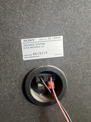 динамики 8 ом: Акустическая система Sony SS-L8000V — пара напольных колонок - — 2