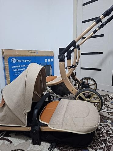 руль на коляску: Детская коляска 2-в-1 (люлька + прогулочный блок) - Универсальная — 6