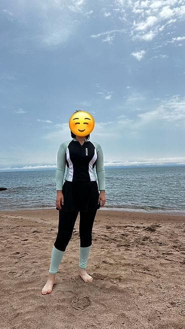 Спортивный плавательный костюм, Купальник, Серфинг, Все размеры