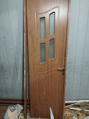 куплю буу двери: Межкомнатные двери (полотно) с остеклением. дерево состояние хорошее — 3