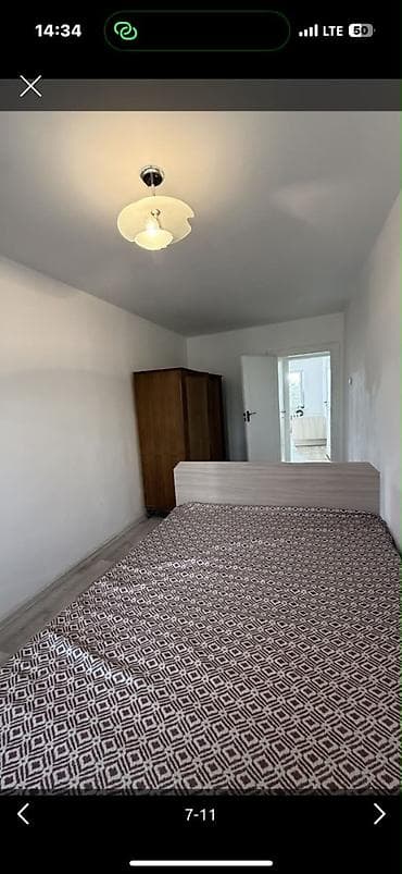 single room flat: 3 комнаты, 58 м², 4 мкр 104 серия, 4 этаж, Косметический ремонт — 10