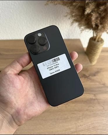 m 3: IPhone 14 Pro, Новый, 128 ГБ, 81 % — 3