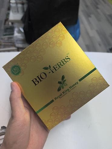 BIO-HERBS Royal King Honey — порционные стики медового комплекса для at lalafo.kg BIO-HERBS Royal King Honey — порционные стики медового комплекса для