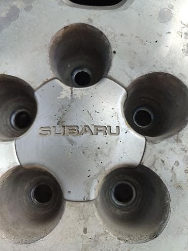 носкат субару: Литые Диски R 16 Subaru, 1 шт, отверстий - 5, Б/у — 2