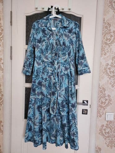 длинные летние платья для беременных: Платье летнее, 42-44р, пр. Италия, Marella, в отличном состоянии — 2