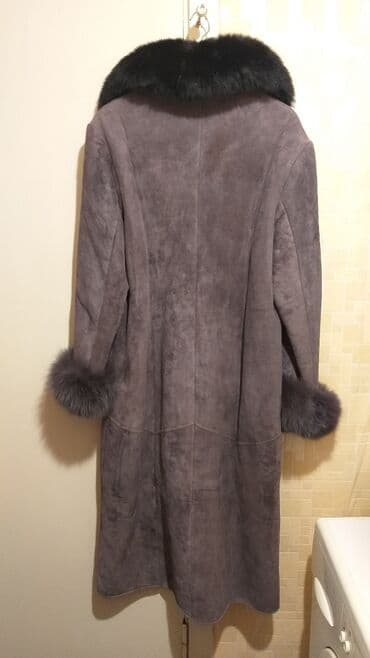 tech fleese: Женская дублёнка, искусственная. Воротник и рукава (пушистые) — 2