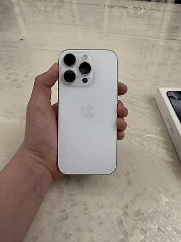 redmo note 8 pro: IPhone 16 Pro, White Titanium, Коробка, 100 % — 2