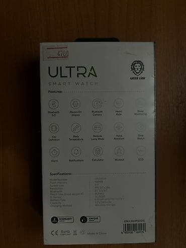 galaxy note20: За: 2500 отдаю срочно Умные часы GREEN LION ULTRA Основные — 2