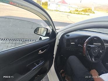 ижара авто: Kia Rio: 2017 г., 1.4 л, Кол менен иштөөчү, Бензин, Седан — 5