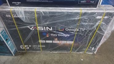 ethernet: Телевизор - yasin 65q90 165 см 65" 4k (google tv) - описание: в — 1